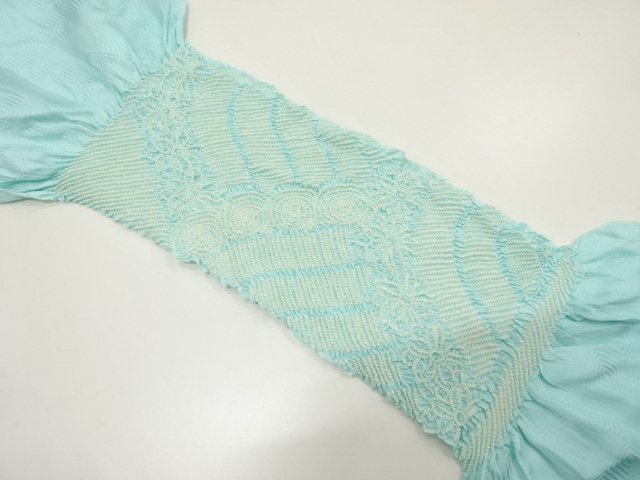 JAPANESE KIMONO / OBIAGE / SILK / SHIBORI